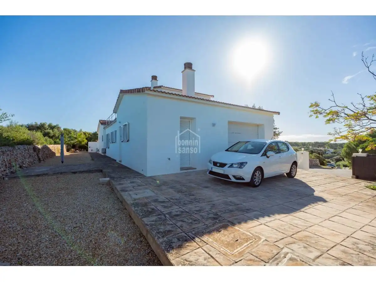 Exterior view of Houses for sale in Sant Lluís  with Heating, Private garden and Terrace