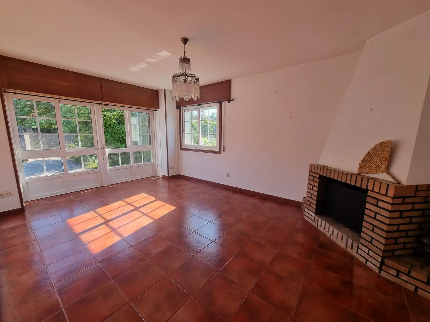 Sala de estar de Casa o chalet en venta en Ames con Jardín privado