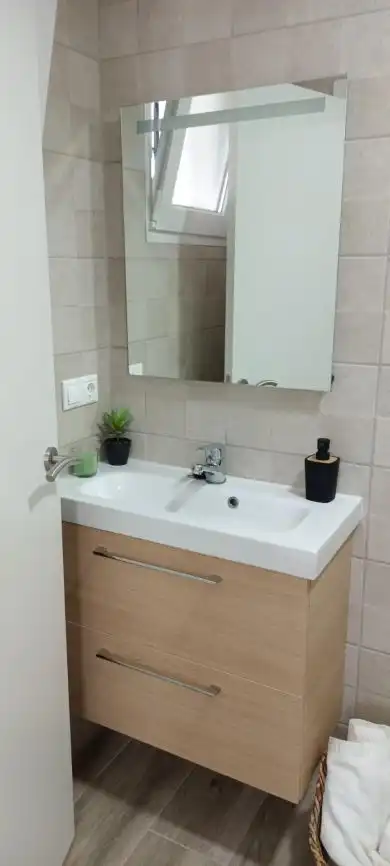 Bathroom of Houses for sale in Benimarfull  with Air Conditioner, Heating and Private garden