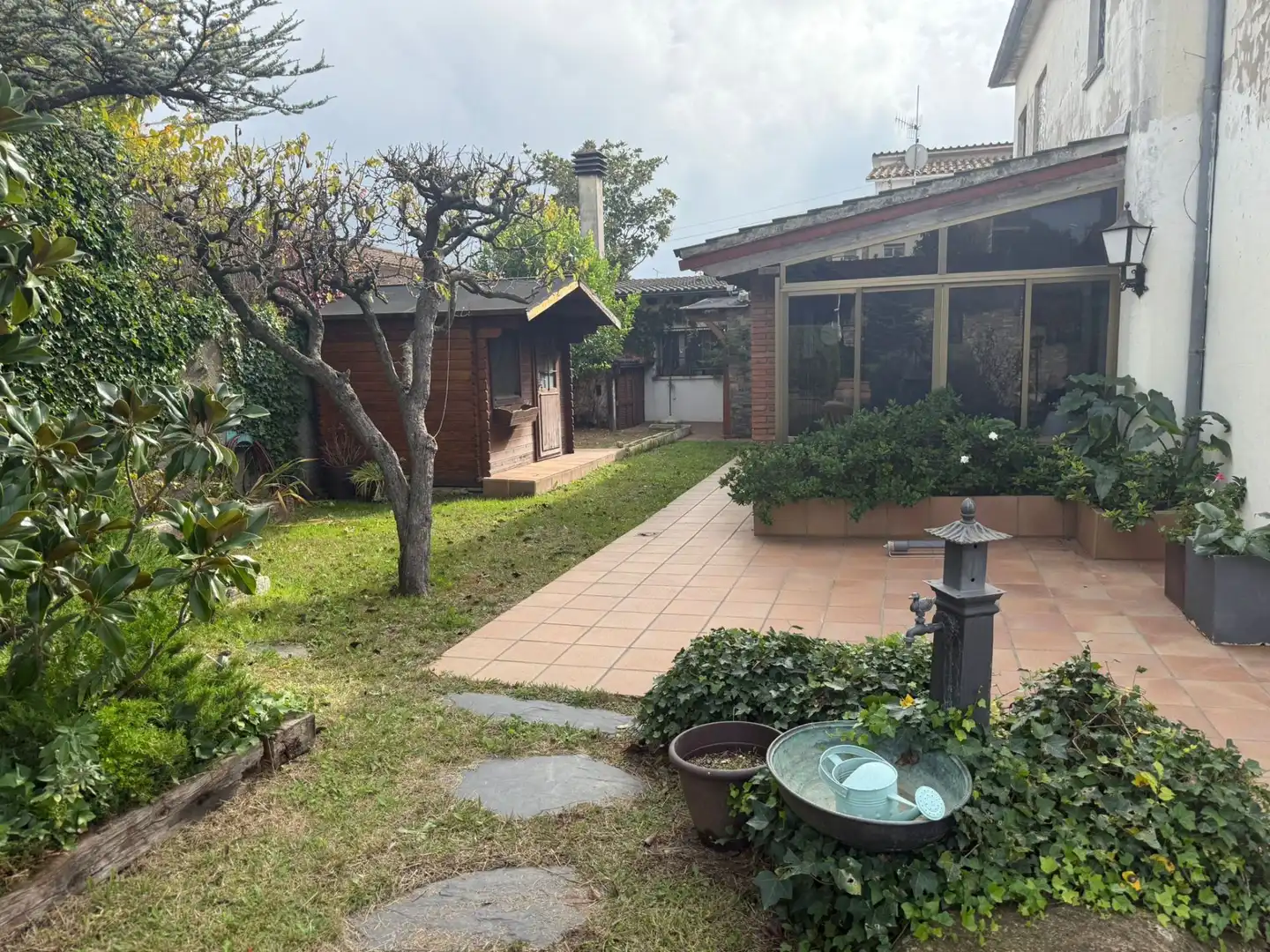 Garden of Houses for sale in Sant Celoni  with Air Conditioner, Heating and Private garden
