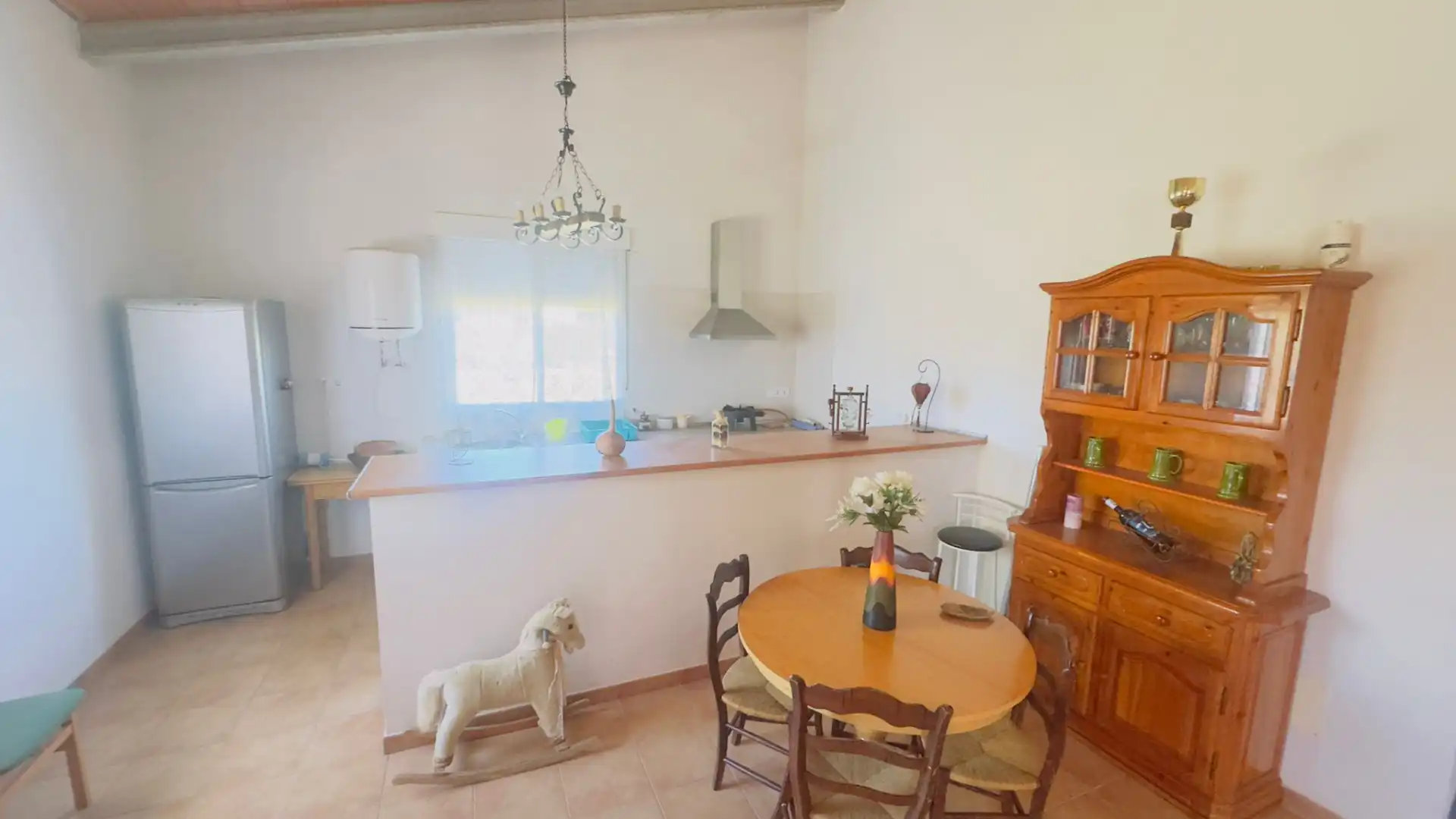 Kitchen of Country homes for sale in Villarrobledo  with Private garden, Furnished and Oven