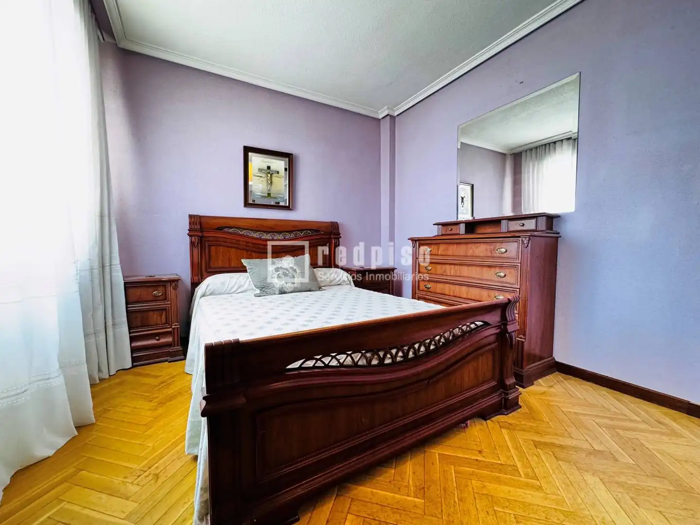 Schlafzimmer von Wohnung zum Verkauf in Fuenlabrada mit Klimaanlage, Heizung und Parkett