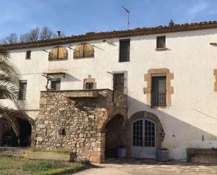 Vista exterior de Finca rústica en venda en Artés amb Terrassa, Piscina i Balcó