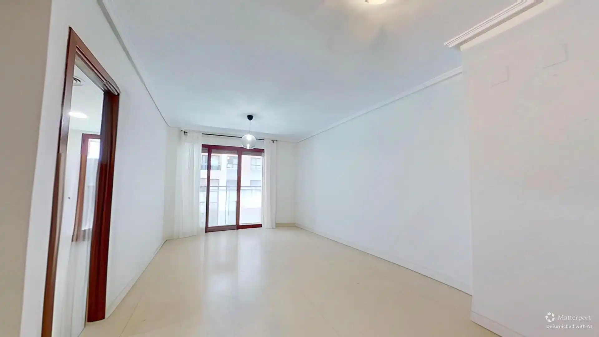 Wohnzimmer von Wohnung zum Verkauf in Valencia mit Klimaanlage, Privatgarten und Terrasse