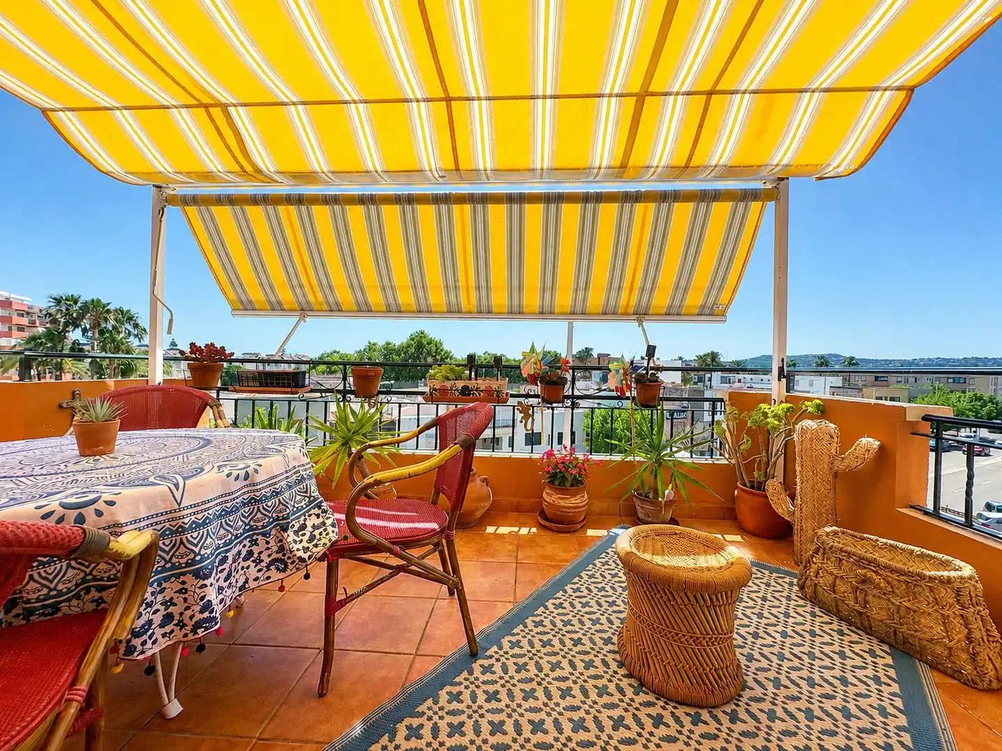 Terrace of Apartments for rent in Jávea / Xàbia  with Air Conditioner, Heating and Terrace
