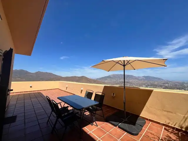 Terrasse von Wohnung zur Miete in Ojén mit Klimaanlage, Heizung und Terrasse