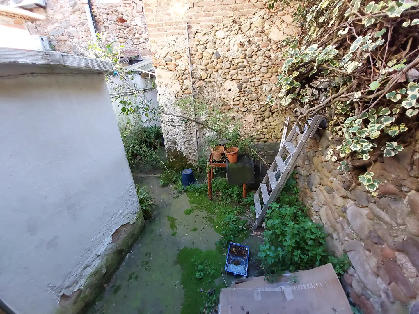 Jardín de Casa adosada en venta en Salt con Aire acondicionado y Jardín privado