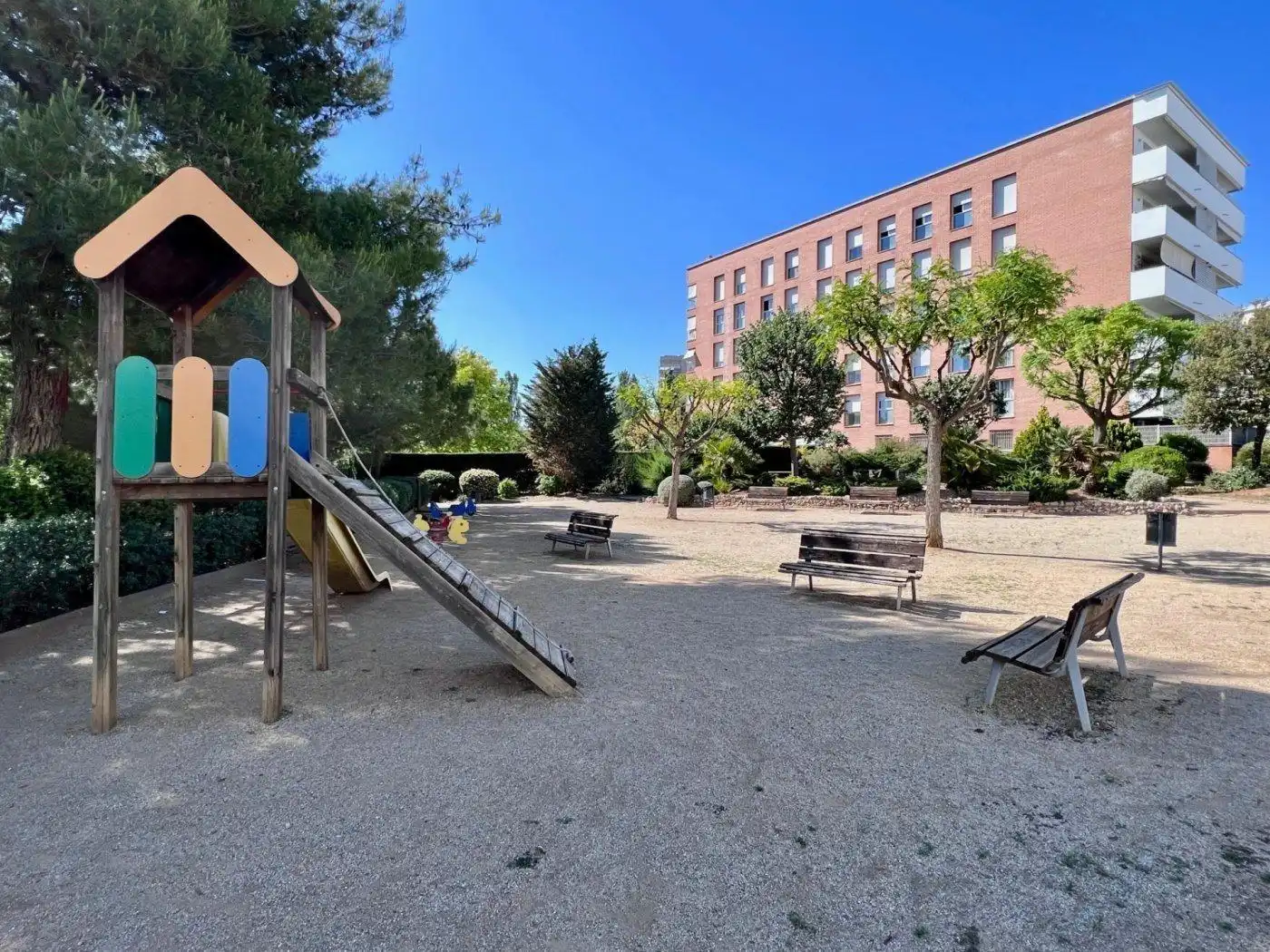 Parking of Flat for sale in Sabadell  with Air Conditioner, Storage room and Balcony