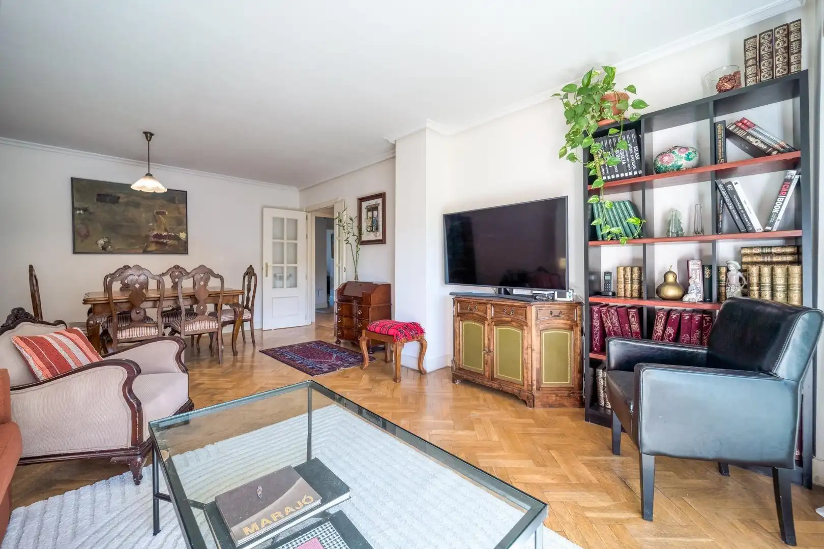Sala d'estar de Pis en venda en Rozas Centro