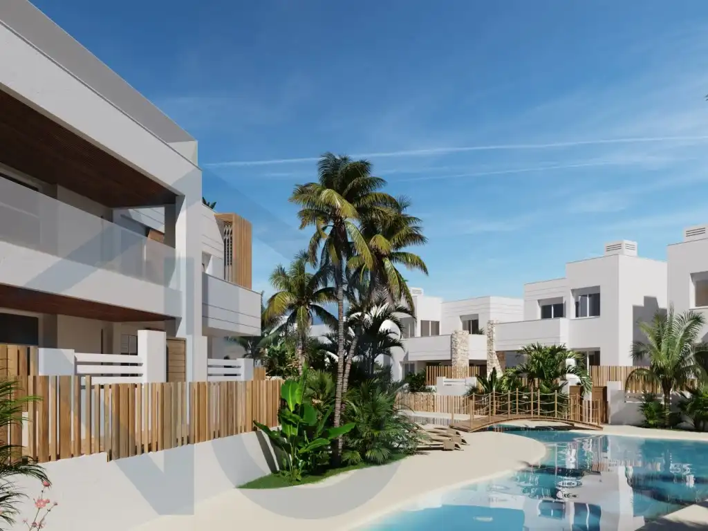 Vista exterior de Apartament en venda en Pulpí amb Aire condicionat