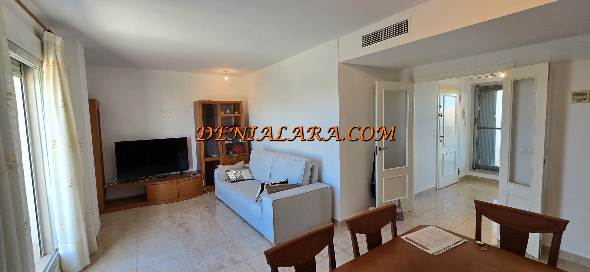 Sala d'estar de Àtic en venda en Dénia amb Aire condicionat, Calefacció i Terrassa