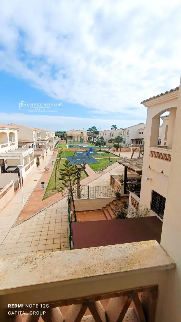 Exterior view of Houses for sale in Punta Umbría  with Terrace, Balcony and Community pool