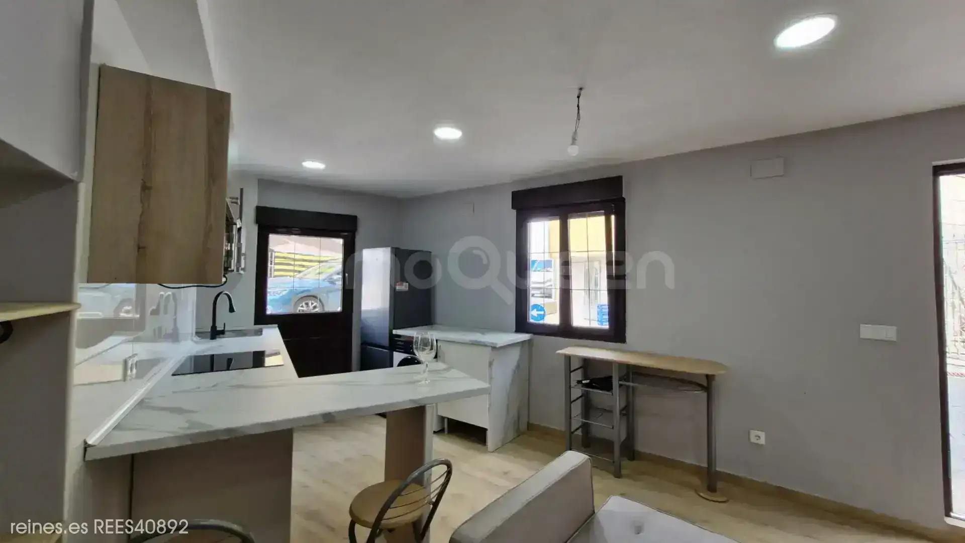 Sala d'estar de Casa adosada en venda en Siero