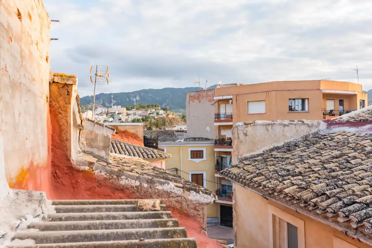 Vista exterior de Casa adosada en venta en Blanca con Calefacción