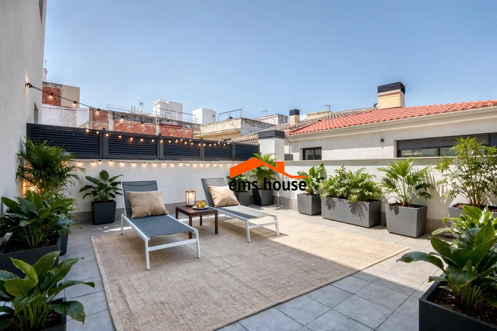 Terraza de Apartamento en venta en Calonge i Sant Antoni con Aire acondicionado, Calefacción y Jardín privado