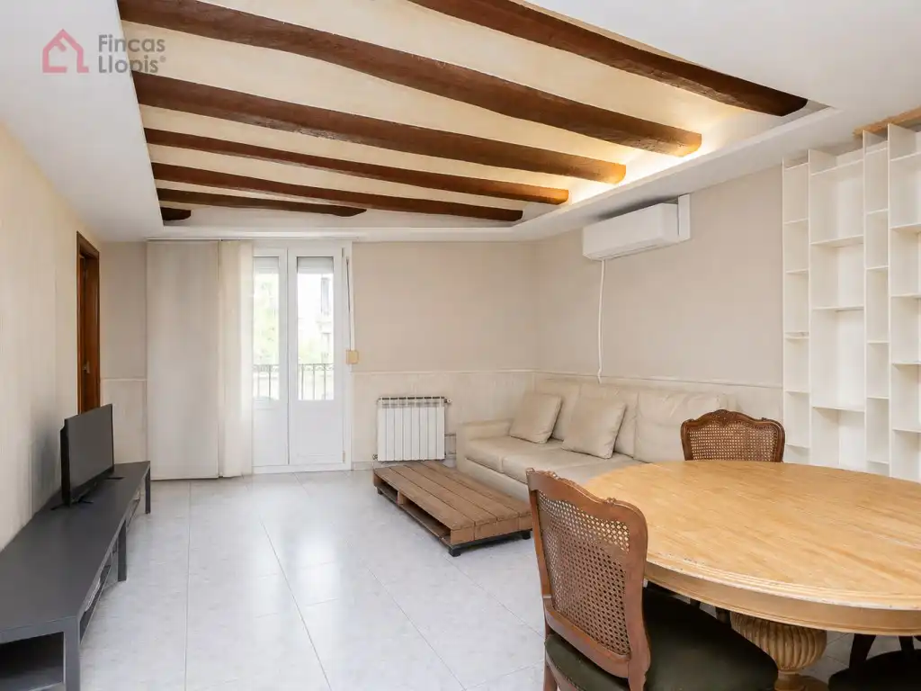 Living room of Flat for sale in Barcelona  with Terrace