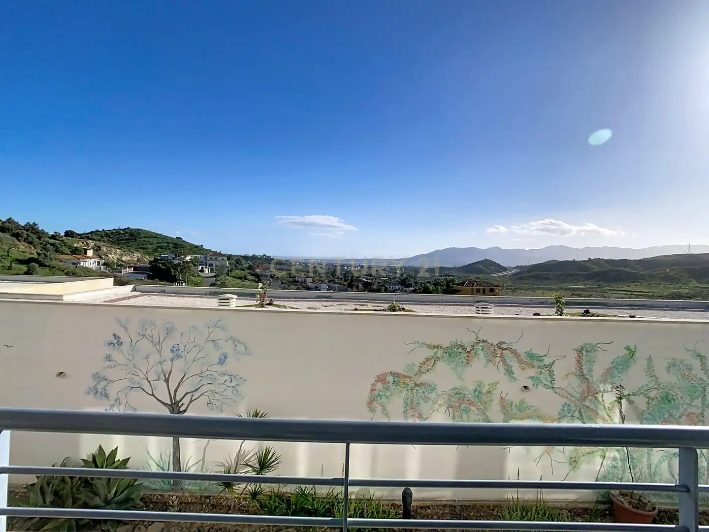 Außenansicht von Wohnung zum Verkauf in Málaga mit Klimaanlage, Privatgarten und Schwimmbad