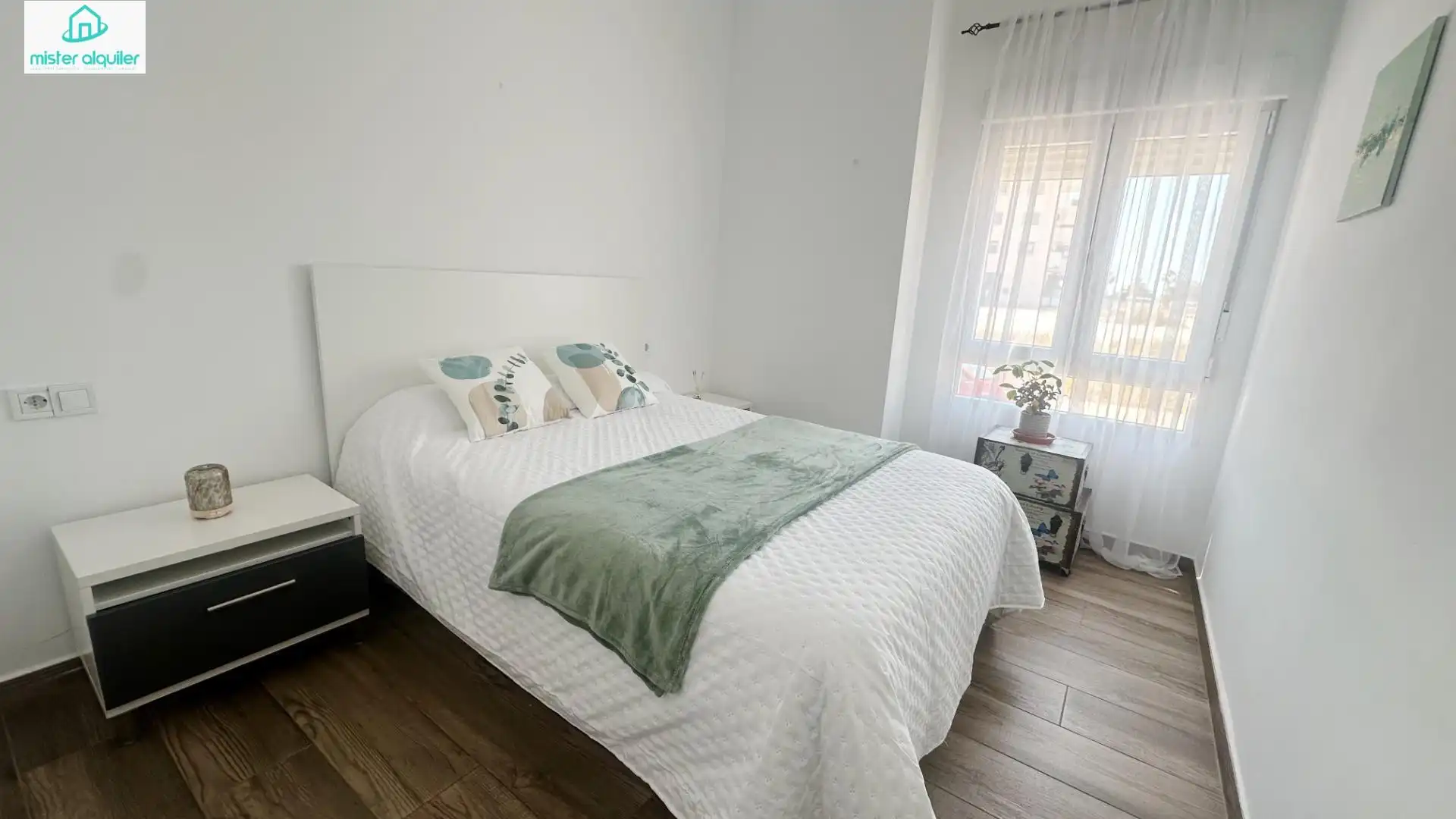Bedroom of Apartments for rent in El Campello  with Air Conditioner, Heating and Furnished