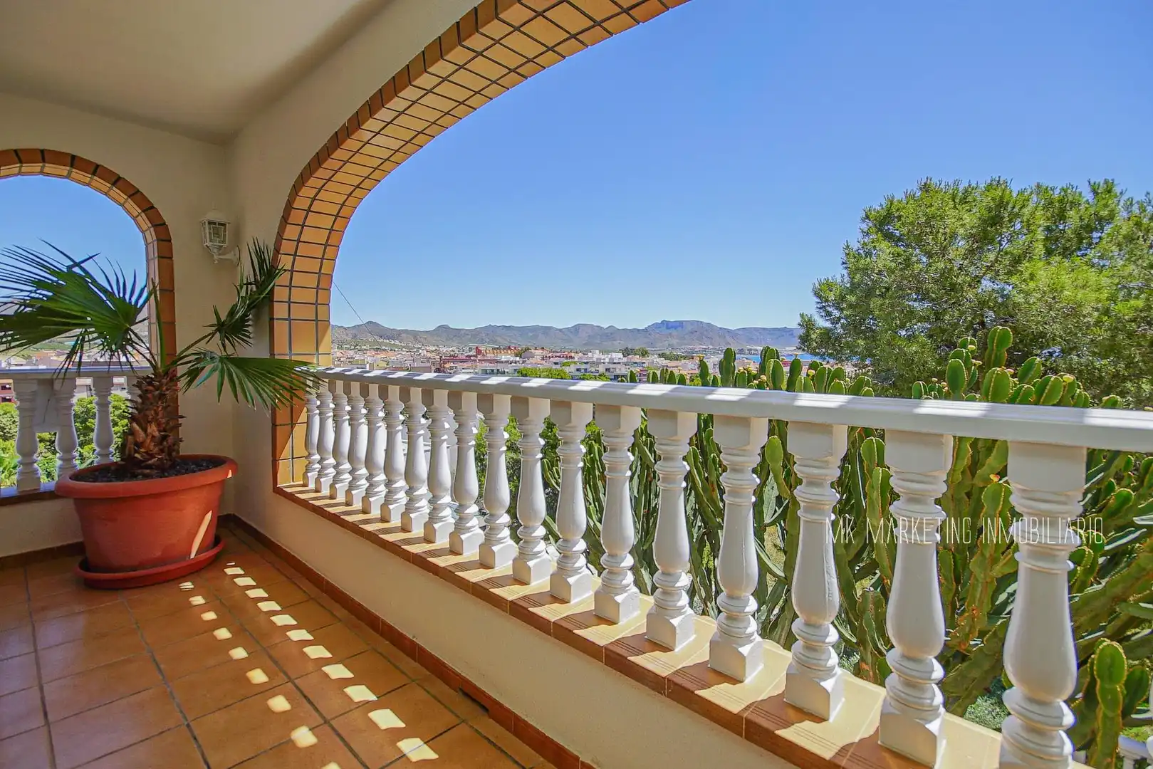 Terraza de Casa o chalet en venta en Mazarrón con Calefacción, Jardín privado y Terraza