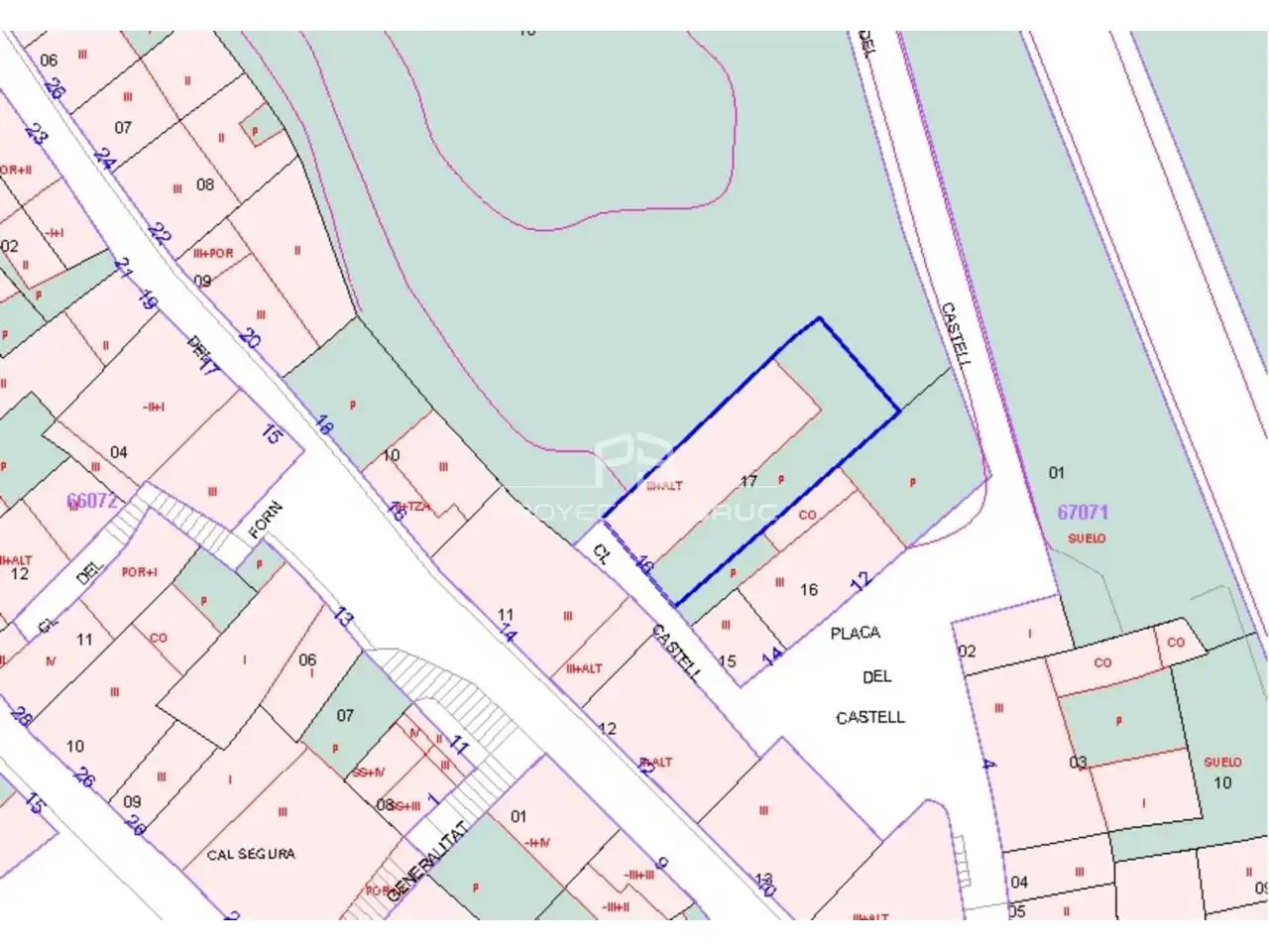 Terreno residencial en venta en Calle Castell, imagen 9
