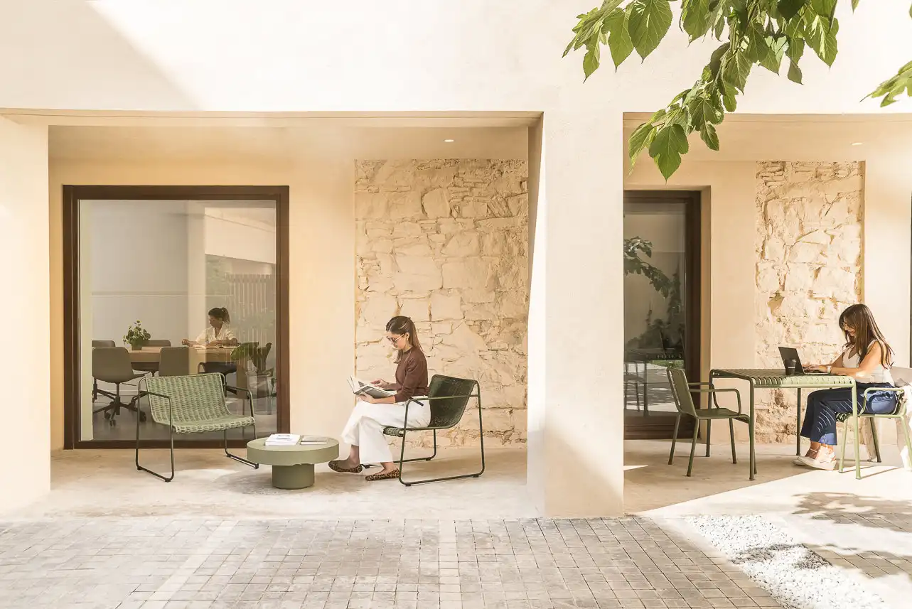 Terrace of Flat for rent in Barcelona  with Air Conditioner, Heating and Private garden