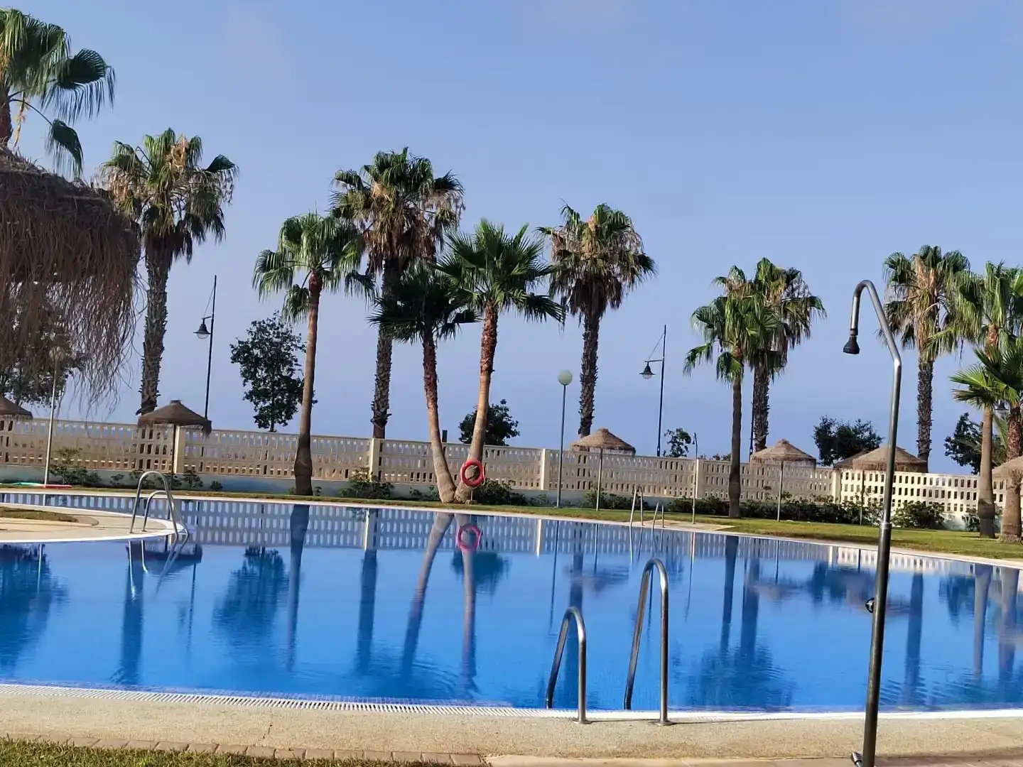 Swimming pool of Flat for rent in El Ejido  with Air Conditioner, Swimming Pool and Balcony
