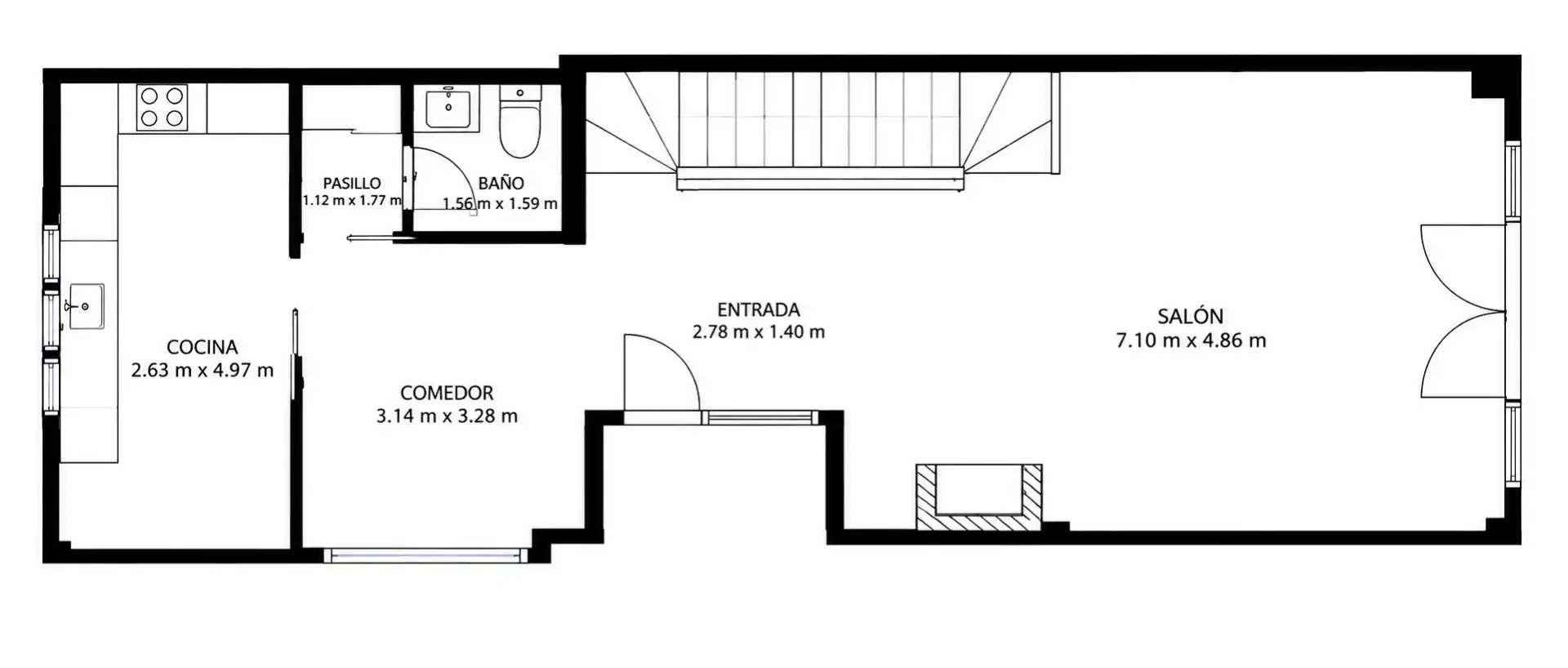Casa aparellada amb terrassa en venda a Ponteareas, imagen 70