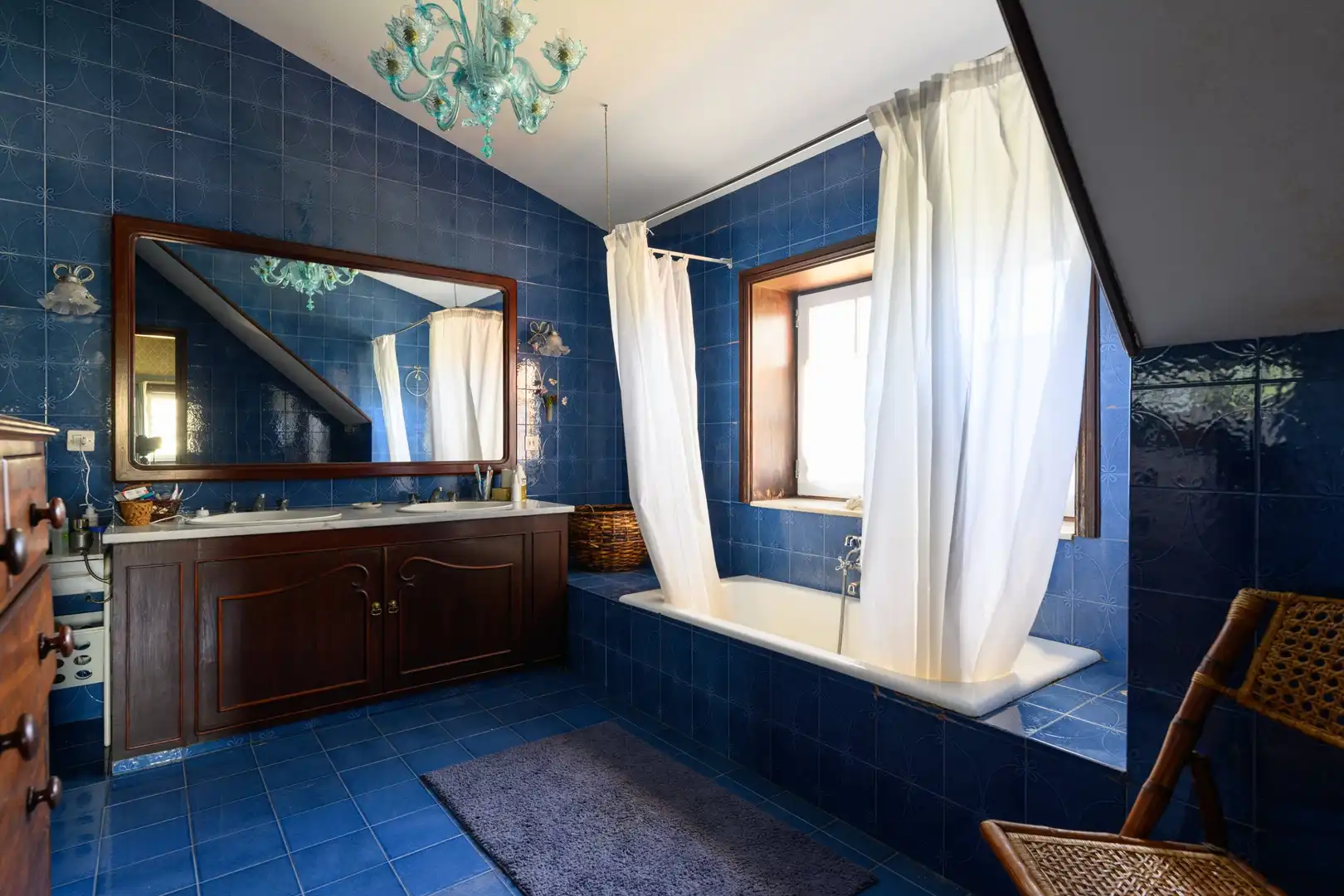 Bany de Casa o xalet en venda en Santa Brígida amb Calefacció, Jardí privat i Terrassa