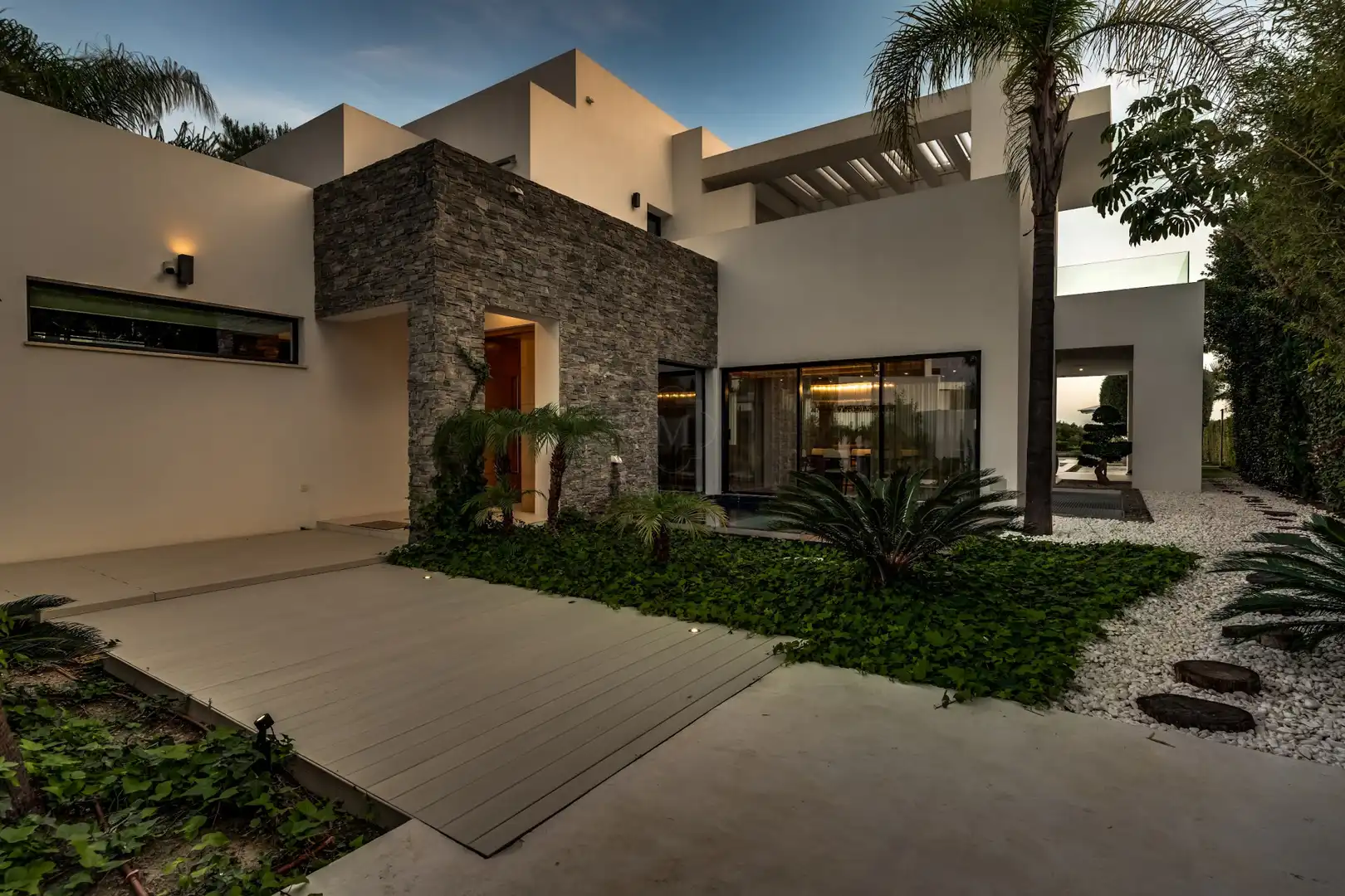 Exterior view of Houses for sale in Marbella  with Air Conditioner, Heating and Private garden