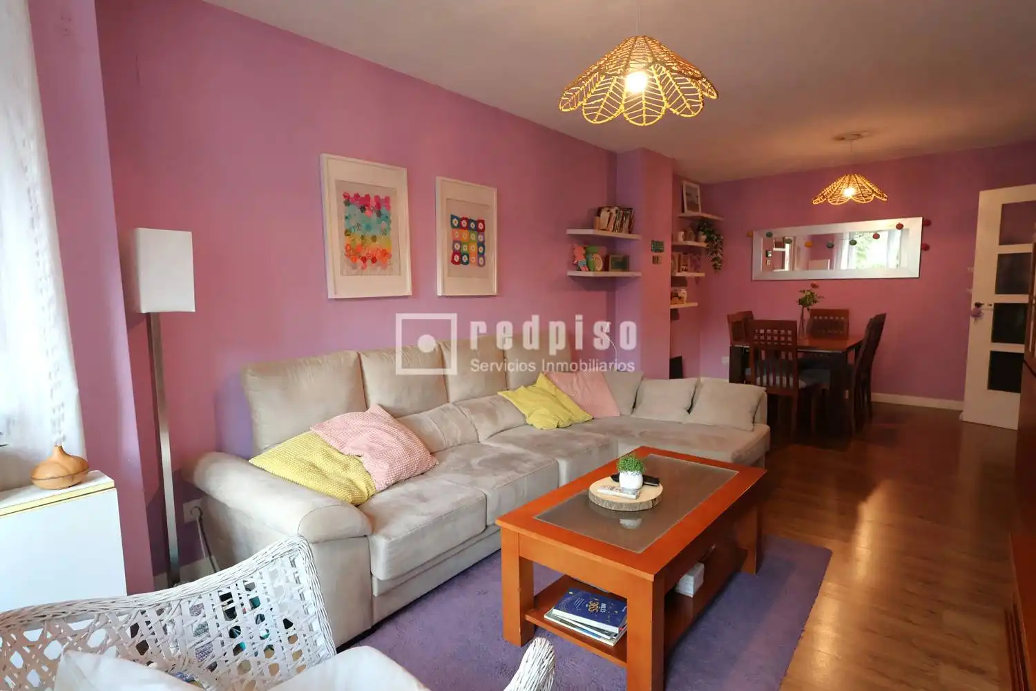 Living room of Flat for sale in Madrid  with Air Conditioner, Heating and Private garden