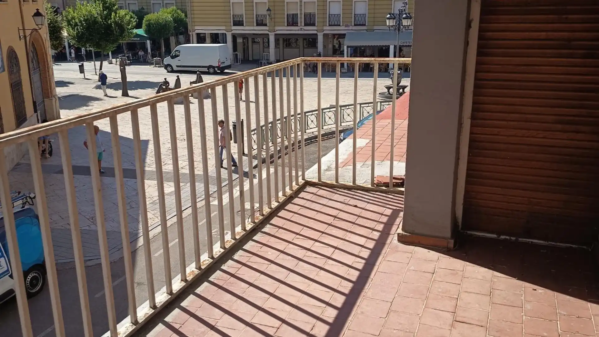 Vista exterior de Piso en venta en Palencia Capital con Balcón