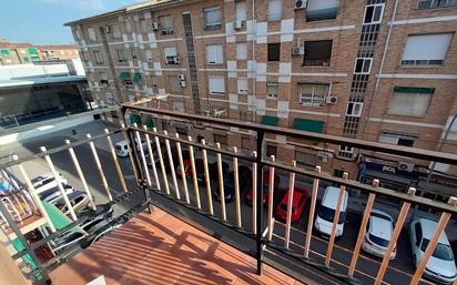 Balcony of Flat for sale in  Toledo Capital  with Air Conditioner