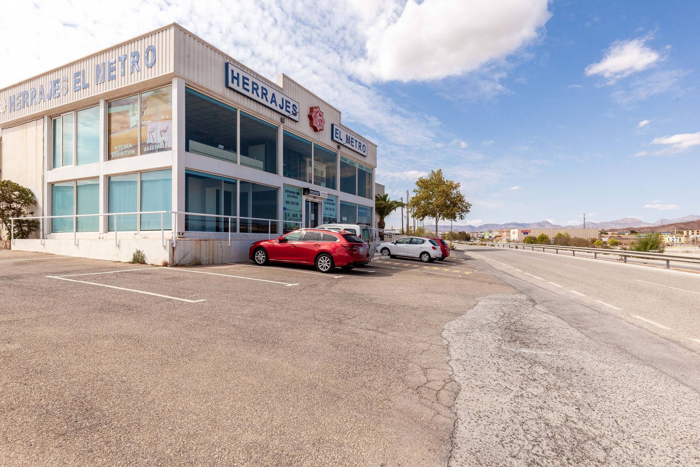 Exterior view of Industrial buildings to rent in Albox