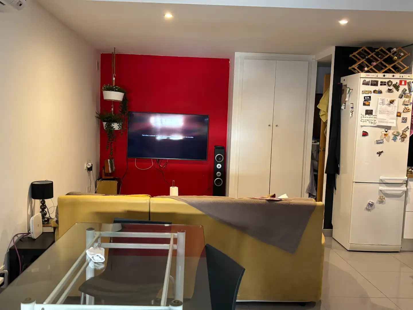 Sala d'estar de Apartament en venda en Mataró amb Forn