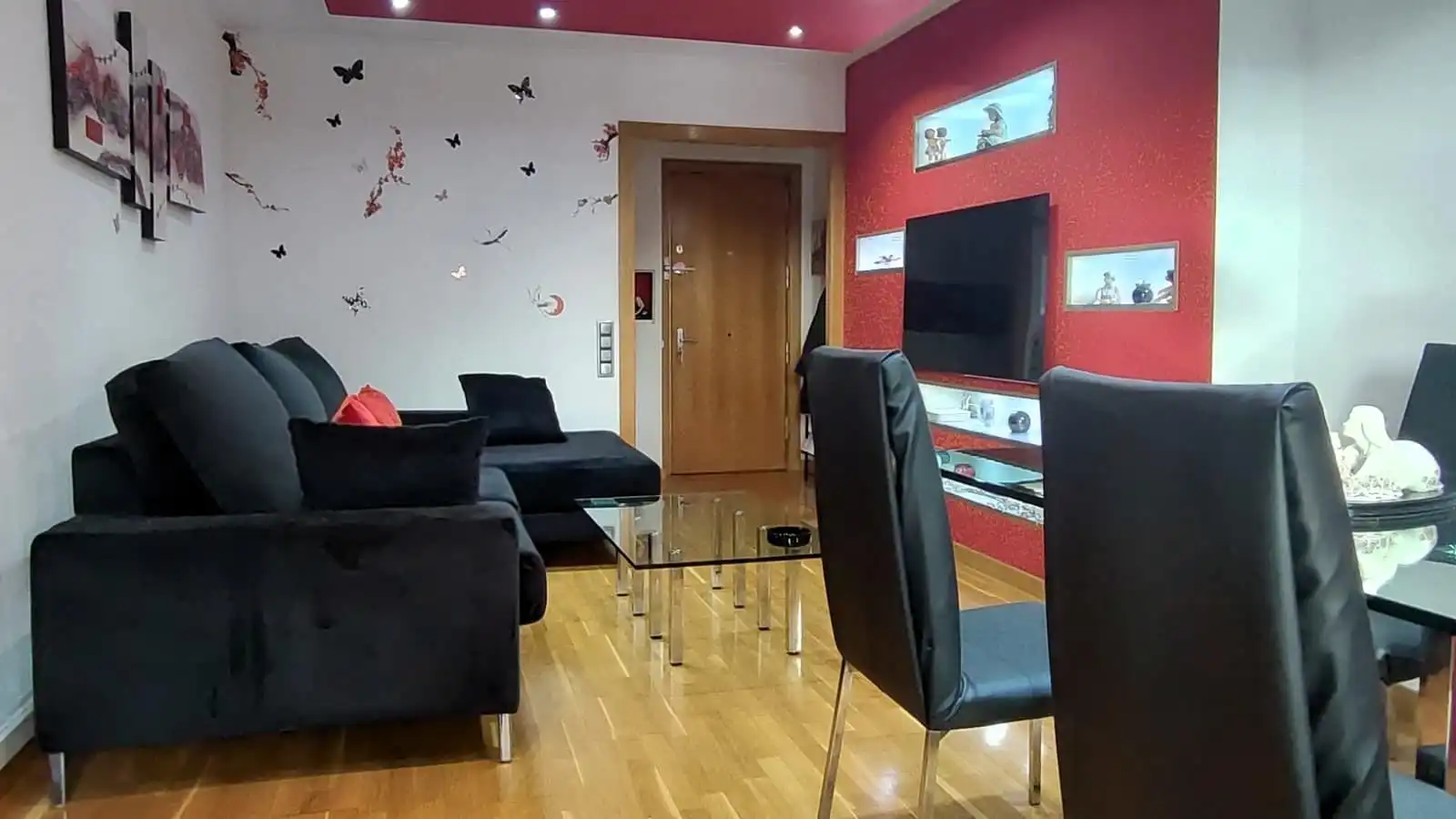 Sala d'estar de Pis en venda en Esplugues de Llobregat amb Calefacció i Balcó