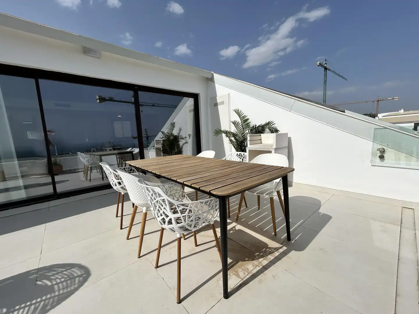 Terrasse von Dachboden zum Verkauf in Fuengirola mit Gemeinschaftspool