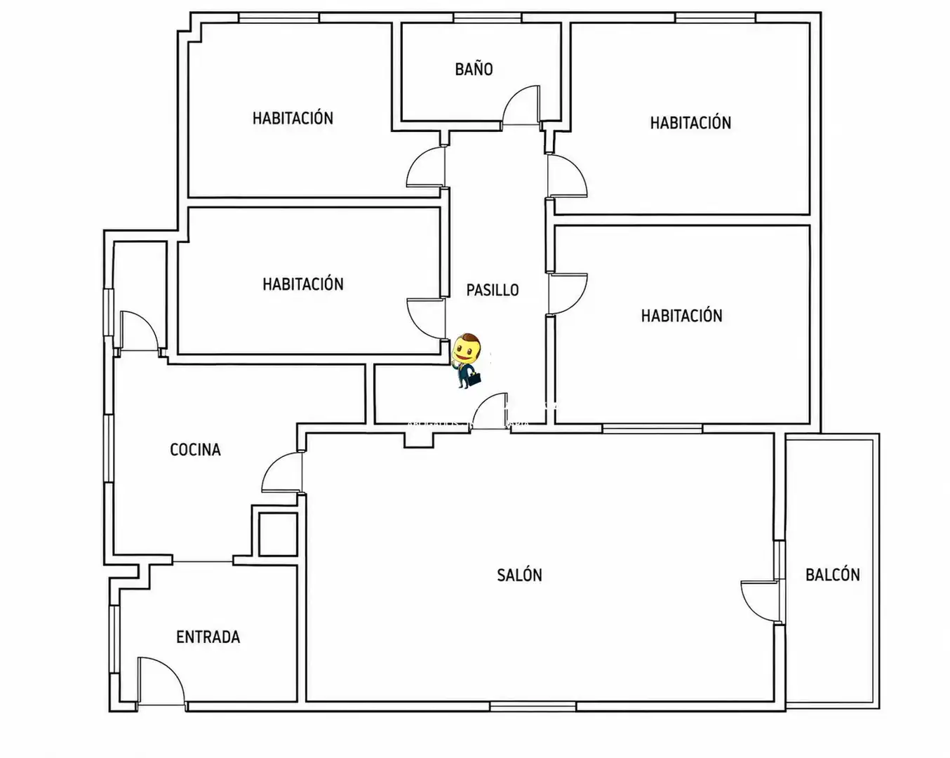 Wohnung zur untervermieten in Salamanca mit Heizung, Terrasse und Möbliert