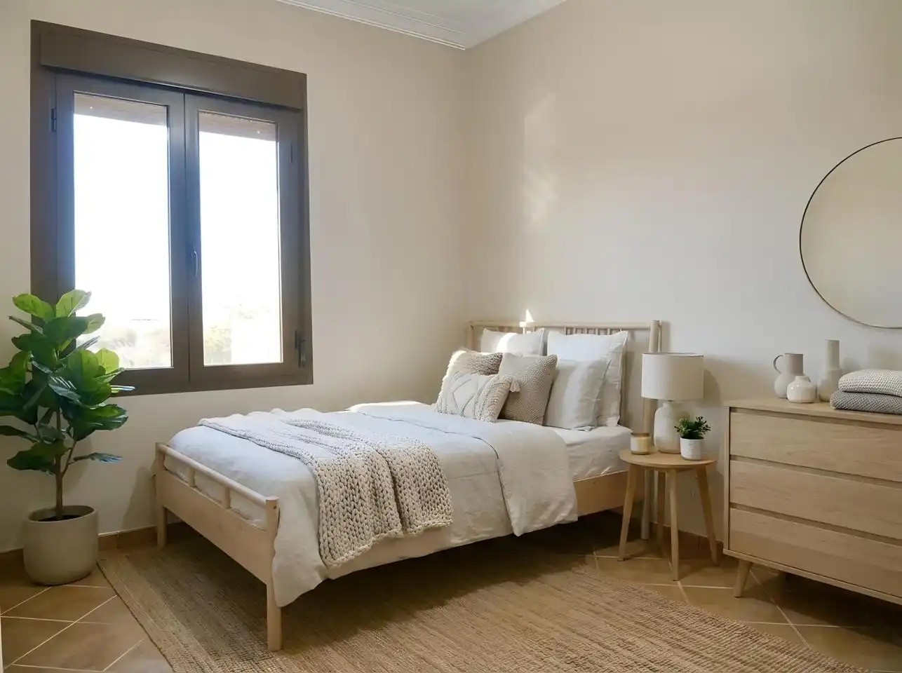 Dormitori de Casa o xalet en venda en Hinojos amb Jardí privat i Moblat