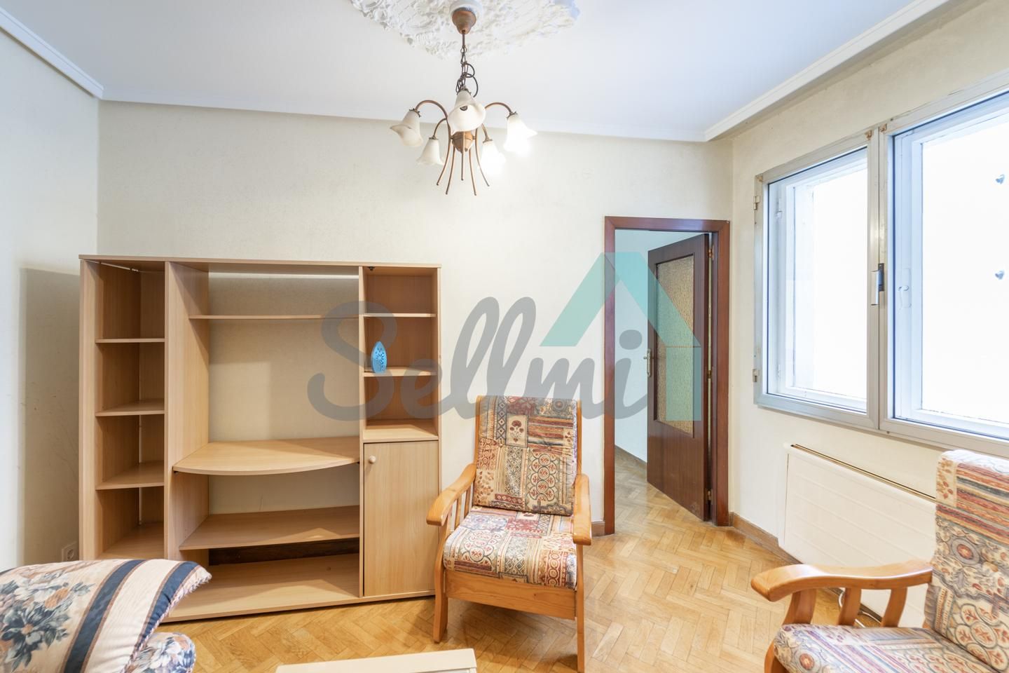 Bedroom of Flat for sale in Oviedo   with Heating, Parquet flooring and Storage room