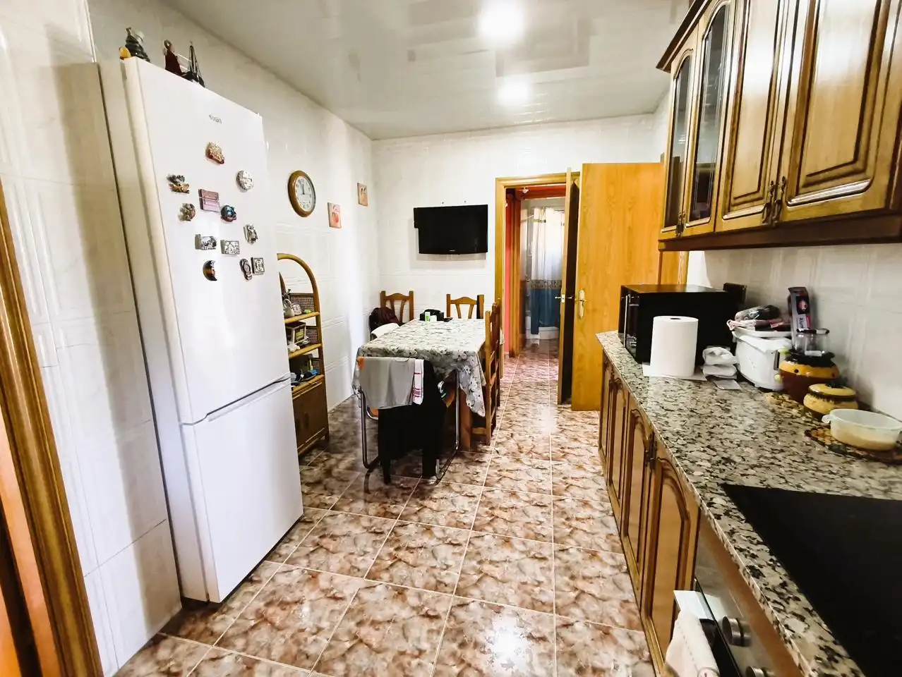 Küche von Haus oder Chalet zum Verkauf in Canyelles mit Heizung, Privatgarten und Terrasse