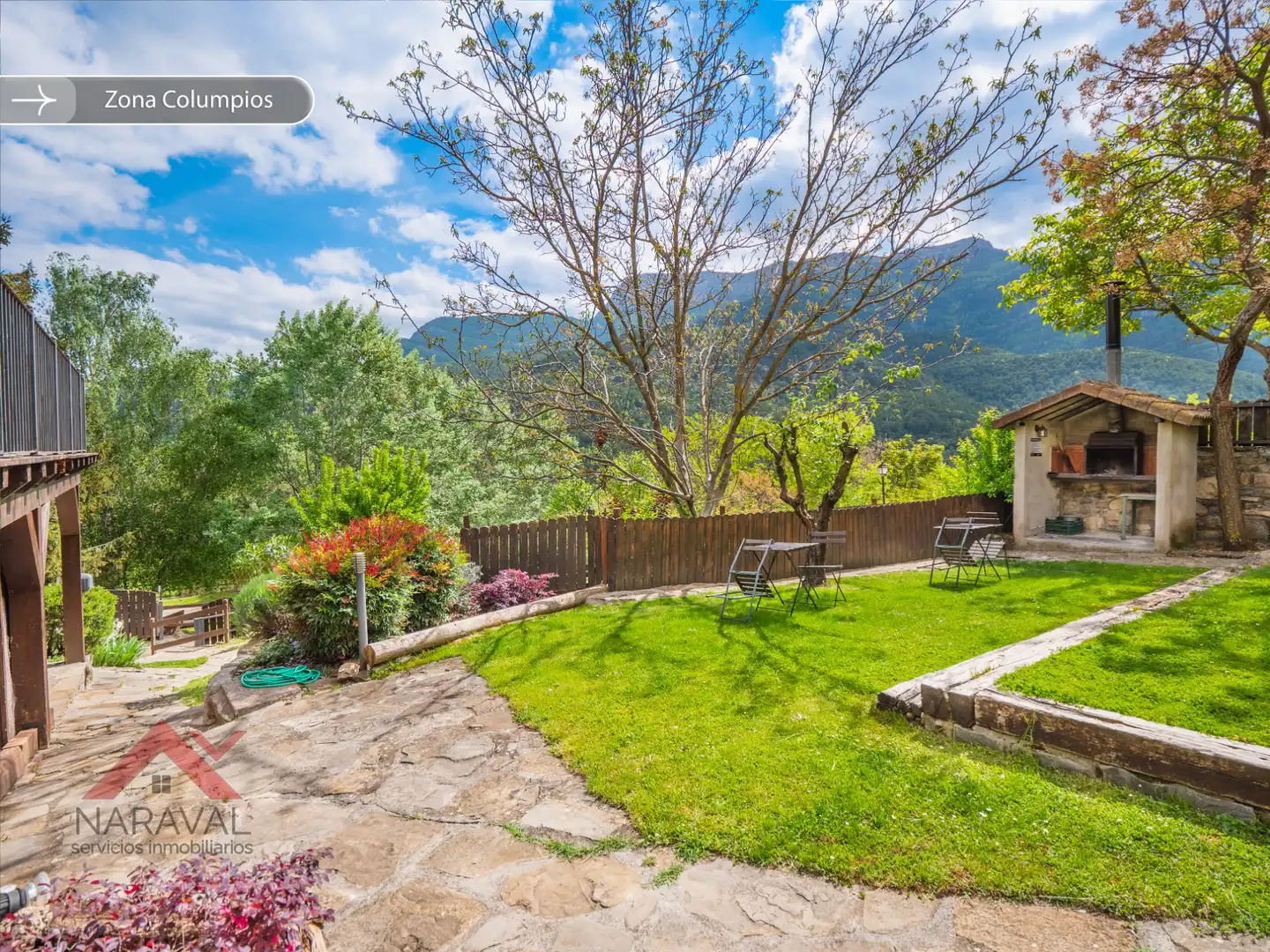 Jardín de Casa o chalet en venta en Fiscal con Aire acondicionado, Calefacción y Jardín privado