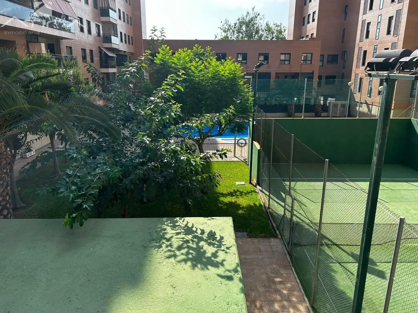 Swimming pool of Flat for sale in Gandia  with Air Conditioner, Heating and Parquet flooring
