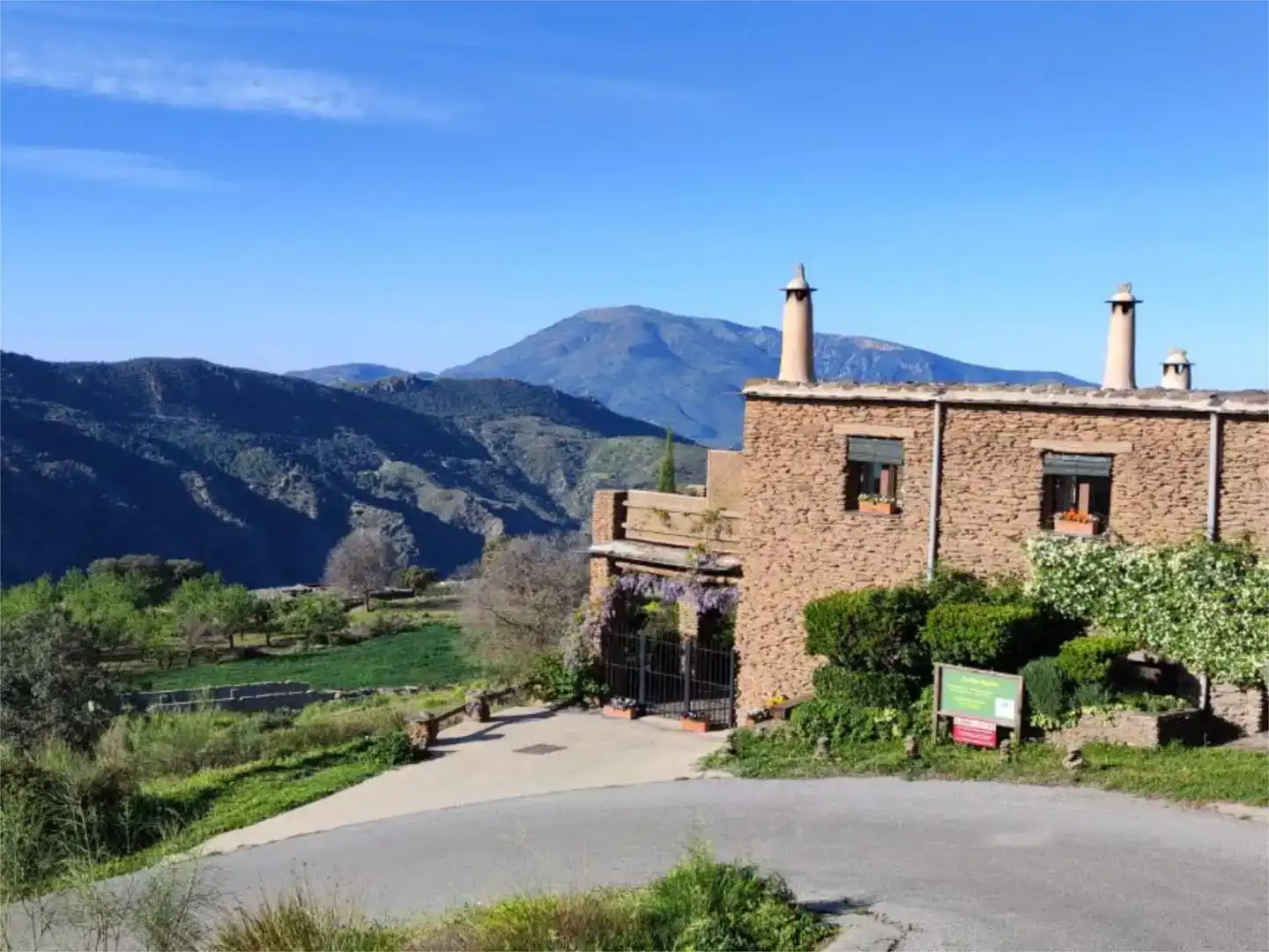 Vista exterior de Finca rústica en venda en Pórtugos