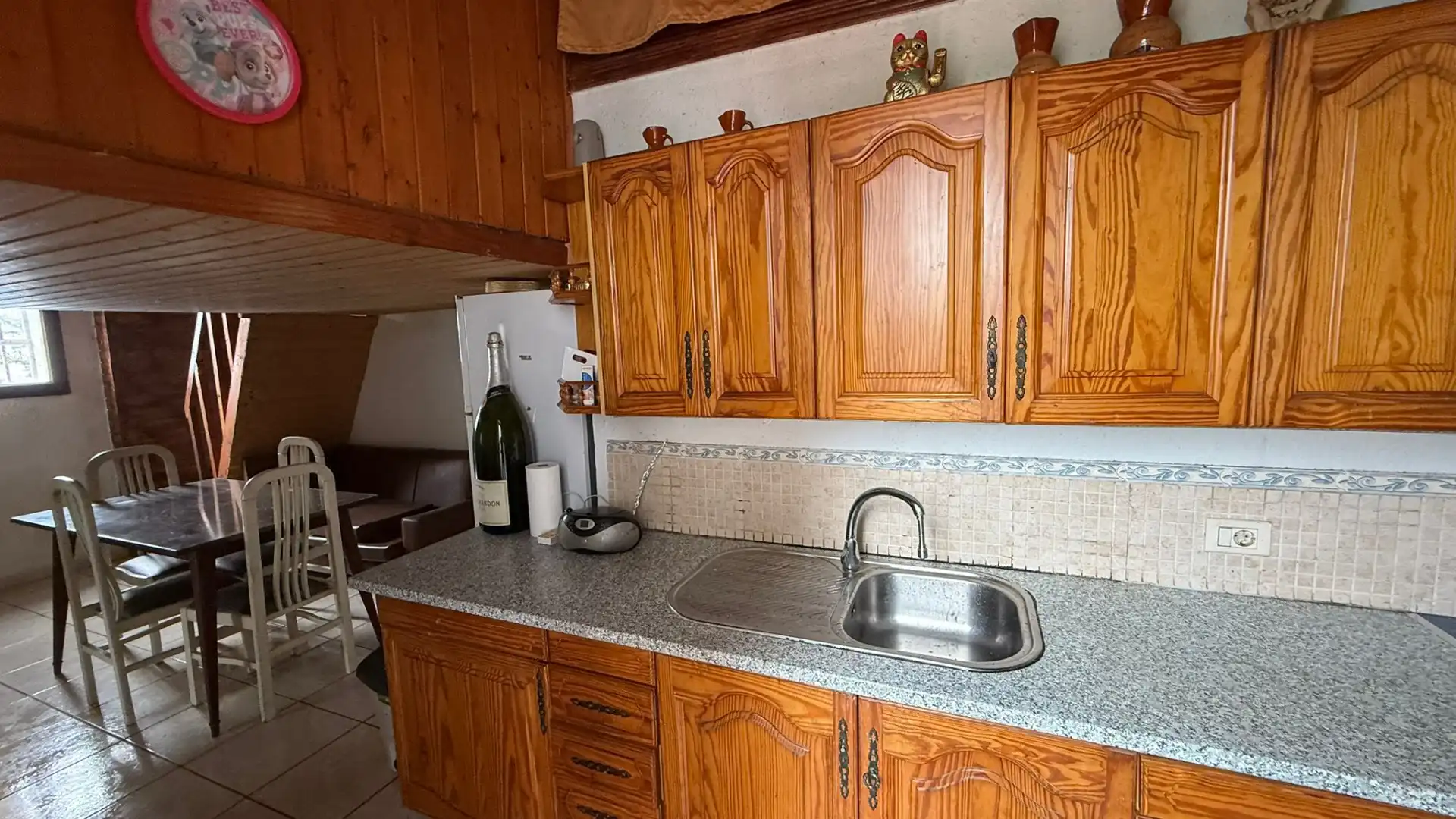 Cocina de Finca rústica en venta en Icod de los Vinos con Jardín privado, Terraza y Trastero