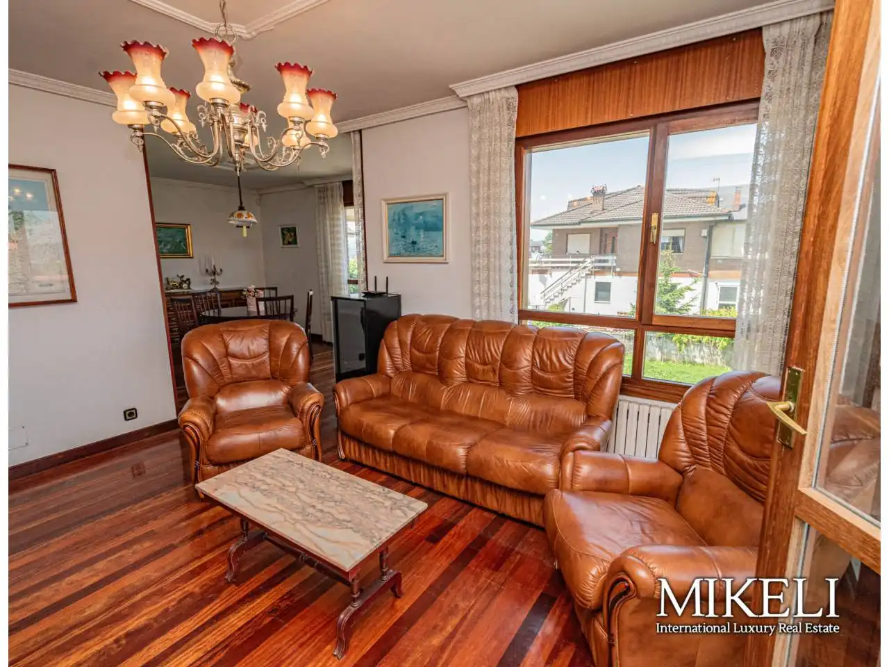 Living room of Houses for sale in Camargo  with Heating, Private garden and Parquet flooring
