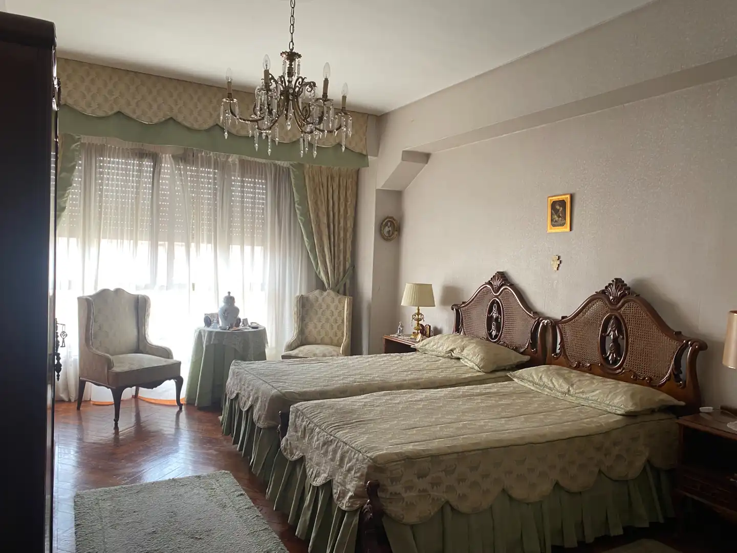 Schlafzimmer von Wohnung zum Verkauf in Santander mit Heizung, Terrasse und Möbliert