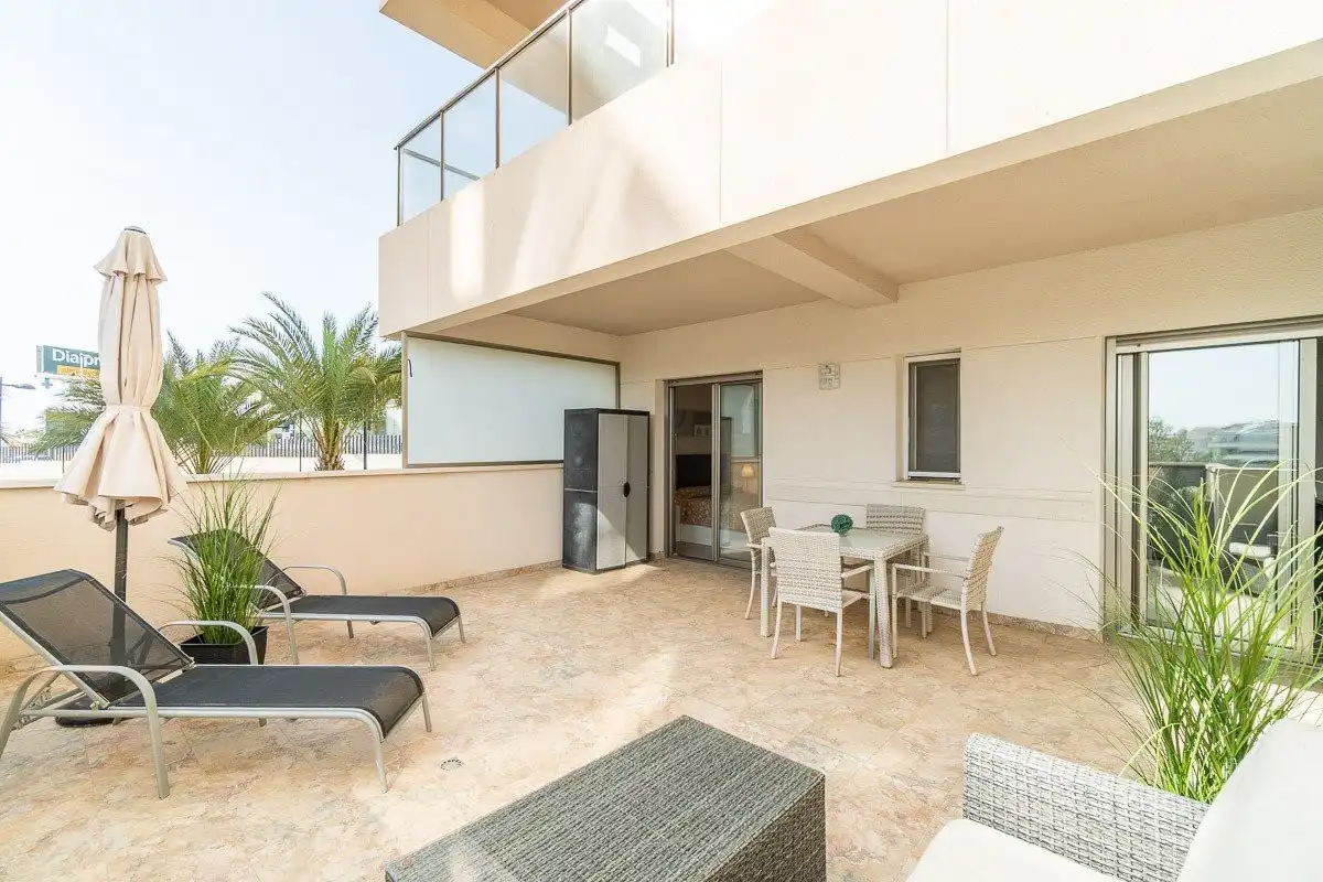 Terraza de Apartamento en venta en Orihuela con Terraza, Amueblado y Jacuzzi