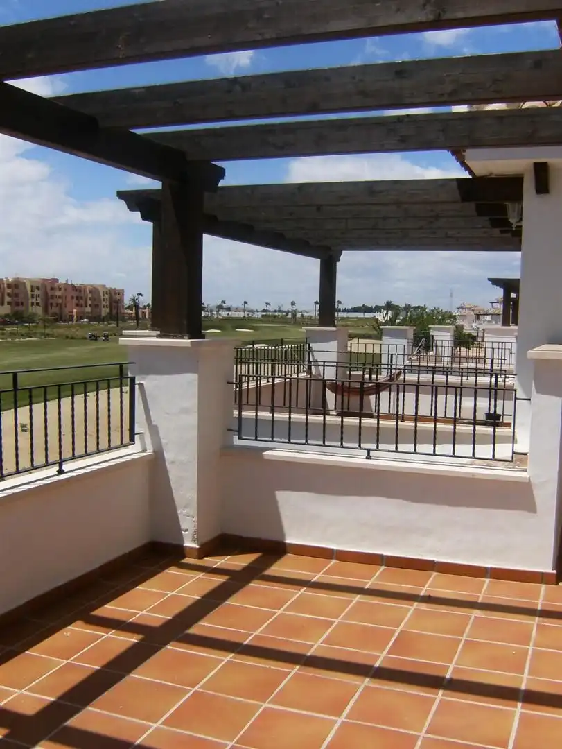 Terrassa de Casa adosada en venda en Torre-Pacheco amb Aire condicionat, Calefacció i Jardí privat