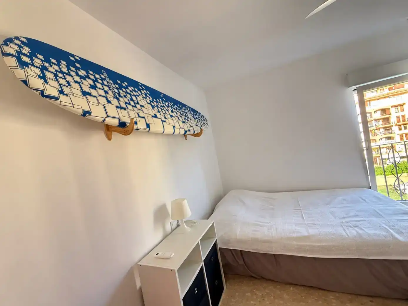 Schlafzimmer von Wohnung zur Miete in Alboraya mit Klimaanlage