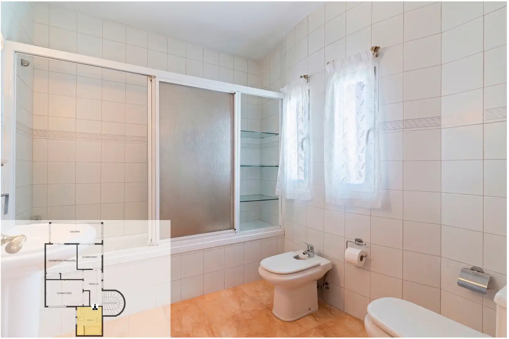 Bathroom of Houses for sale in Villanueva de Perales  with Heating, Private garden and Terrace